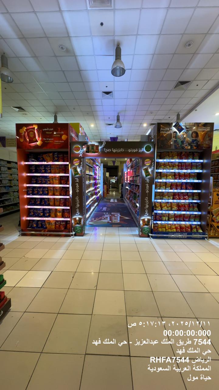 البوابات واللوحات الخلفية للعرض